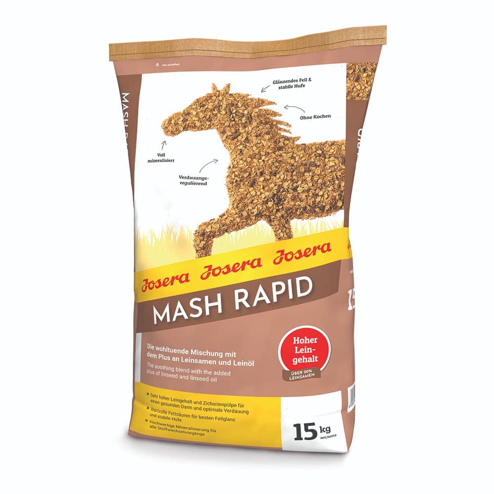 Josera Mash Rapid papildbarība zirgiem 15kg